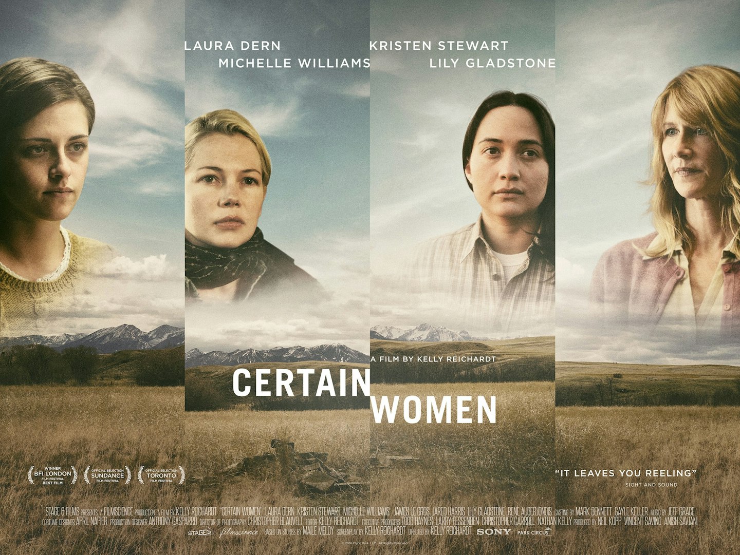 Certain Women UK quad poster