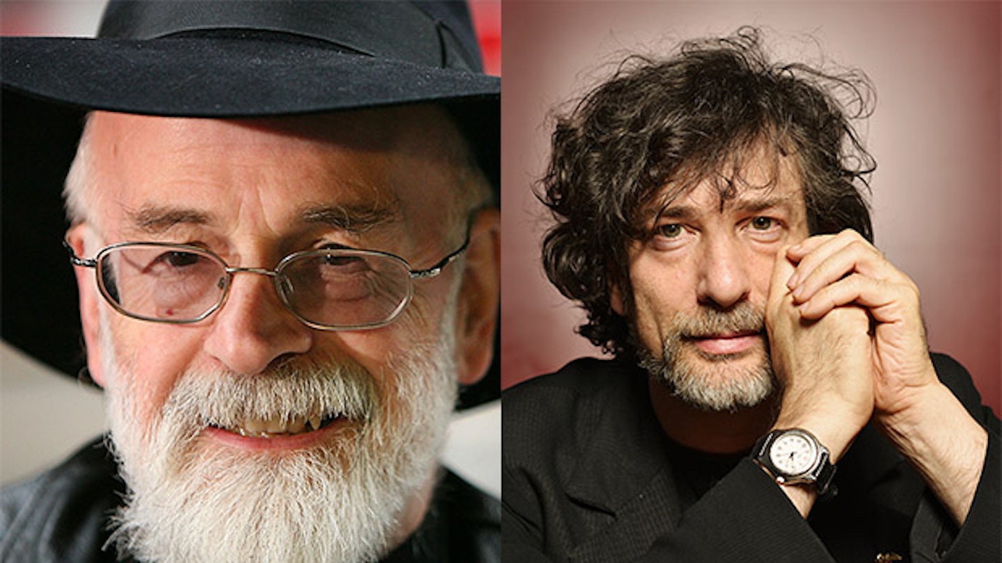 Terry Pratchett and Neil Gaiman