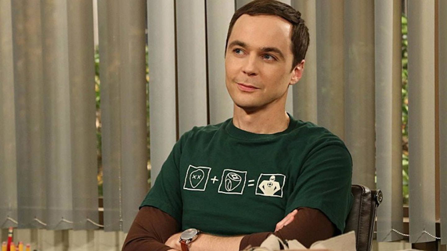 Jim Parsons as Sheldon in The Big Bang Theory