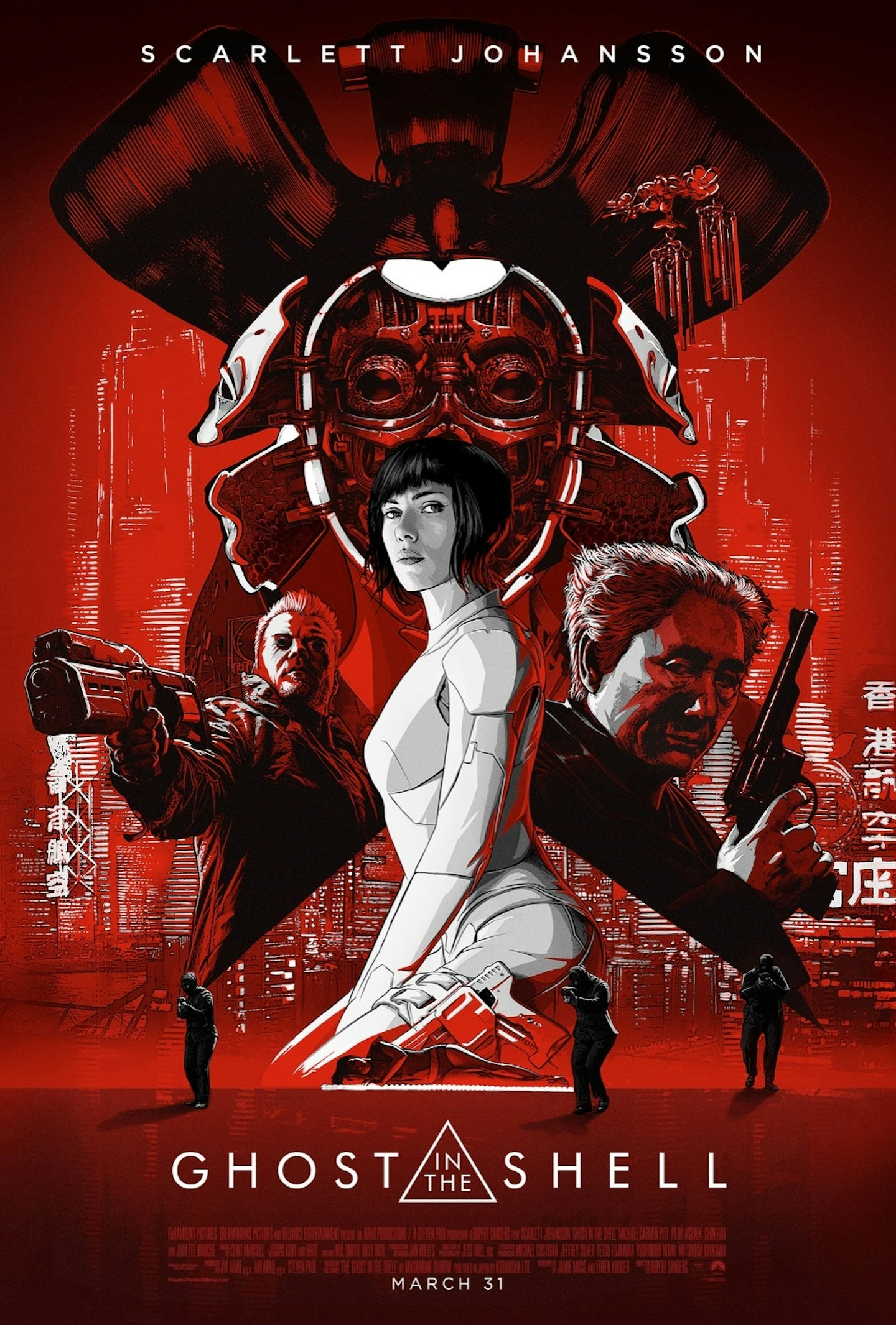 Ghost In The Shell poster