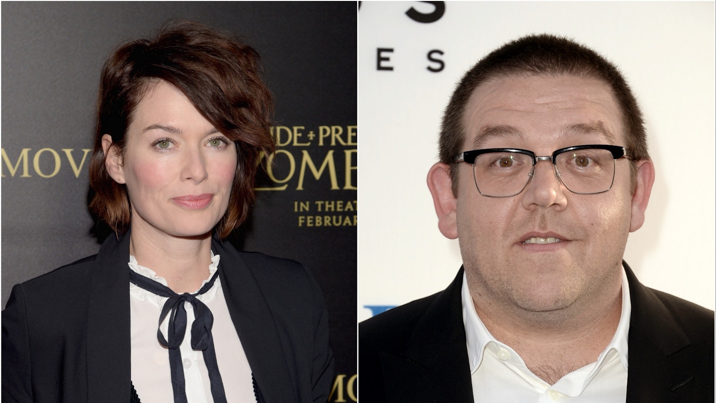 Lena Headey and Nick Frost