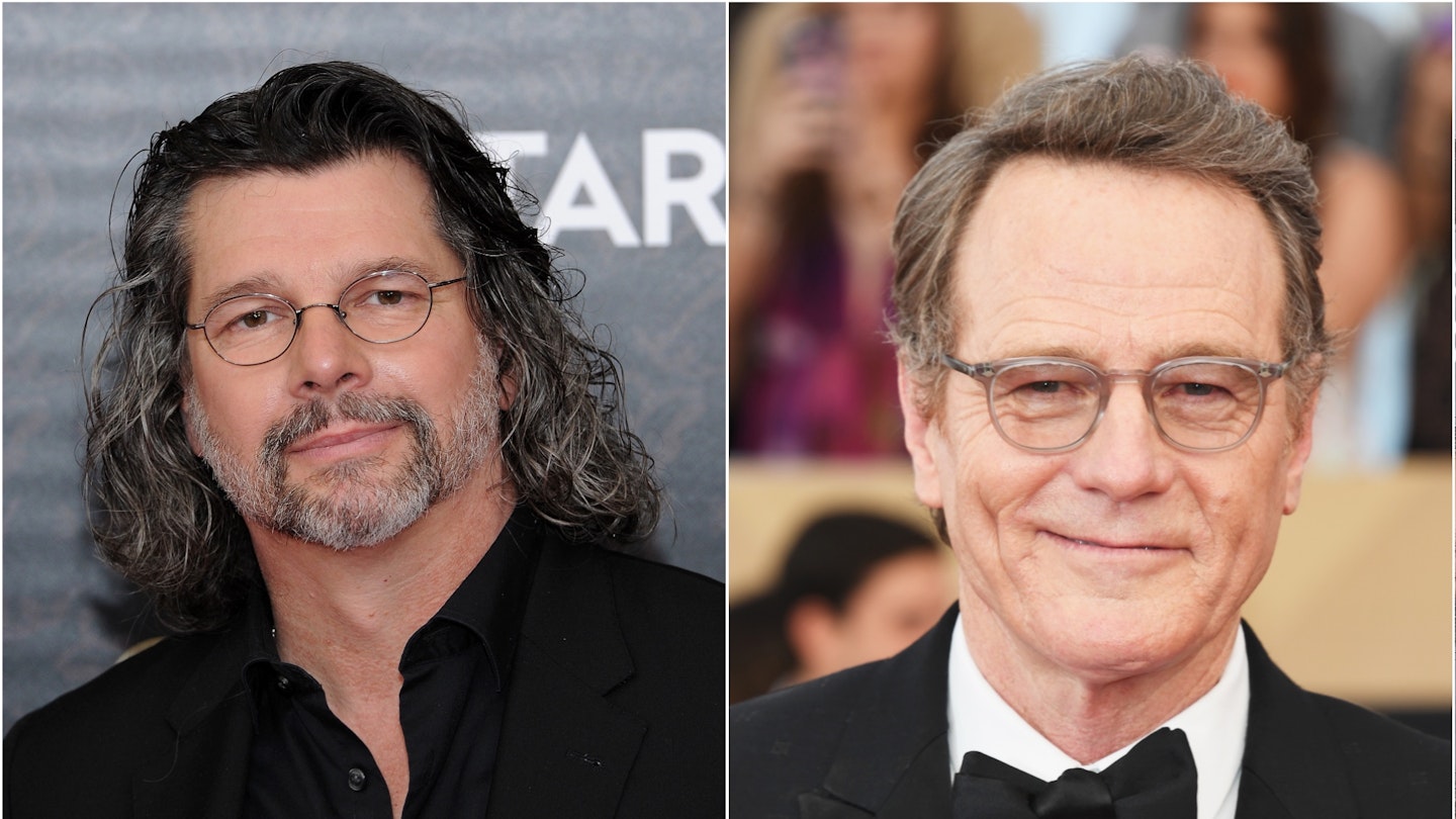 Ronald D. Moore and Bryan Cranston