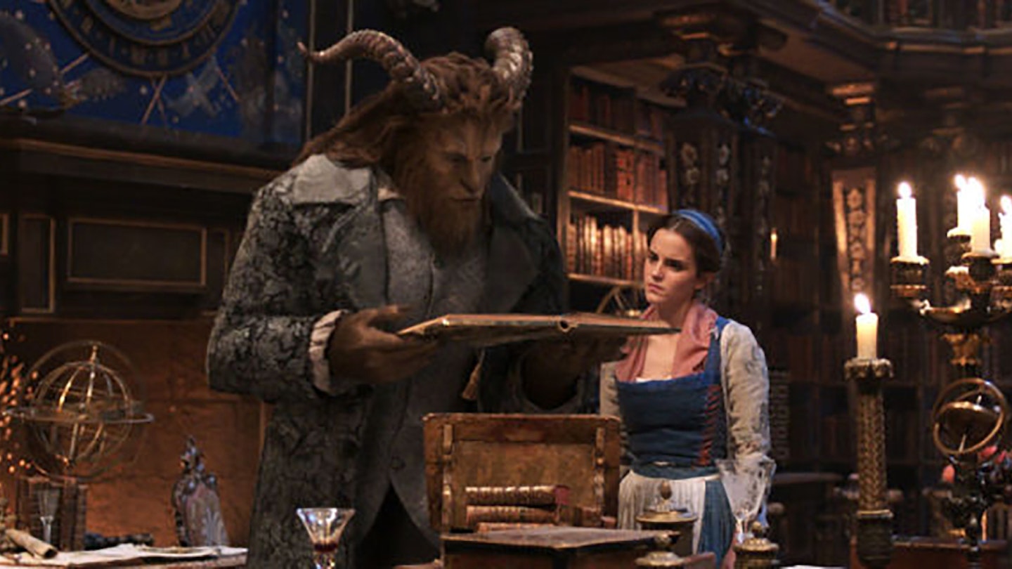 beauty-and-the-beast-library