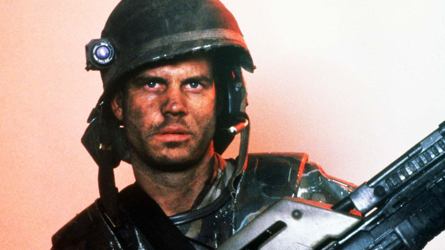 Bill Paxton as Private William Hudson in Aliens