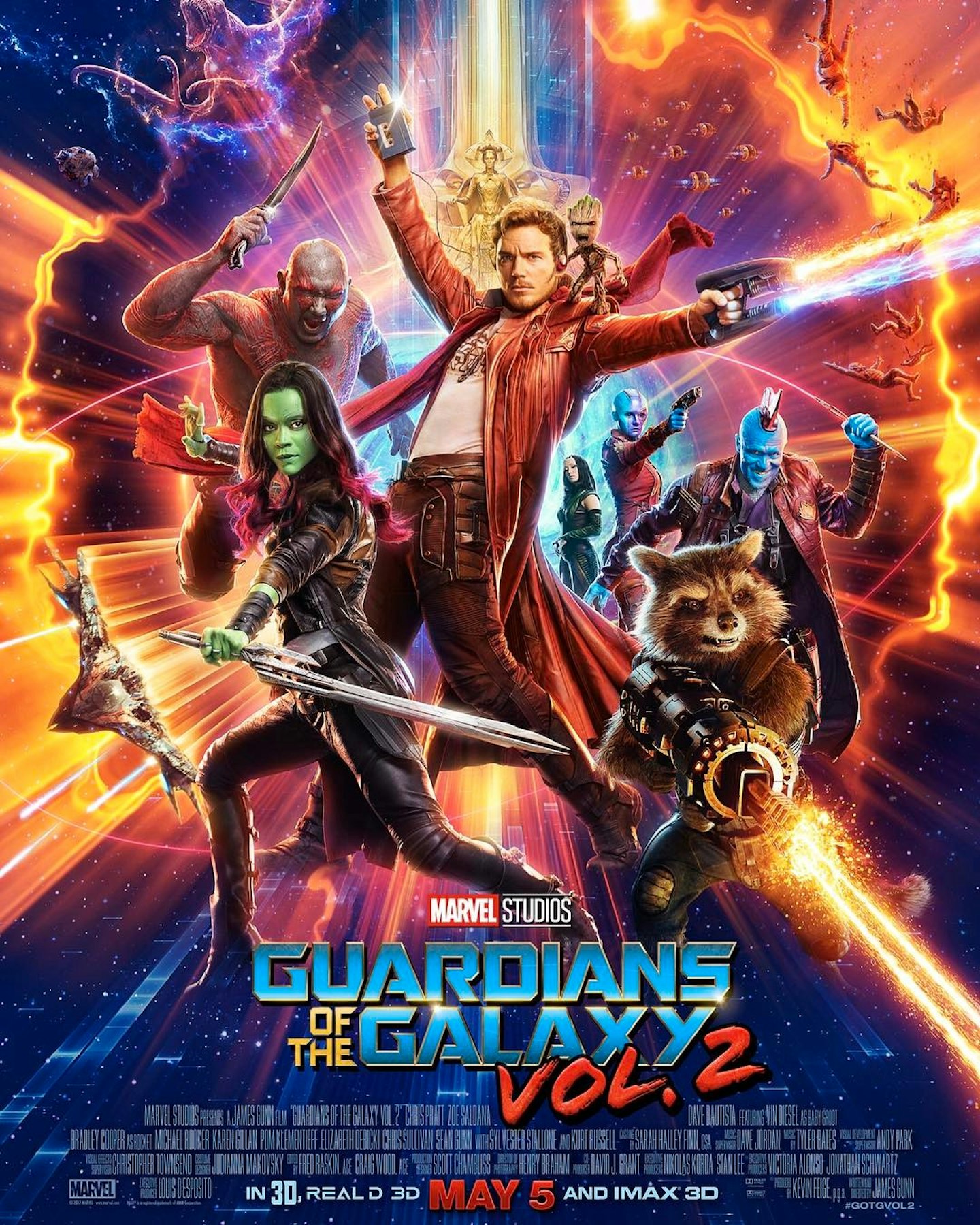 Guardians Of The Galaxy Vol. 2 poster