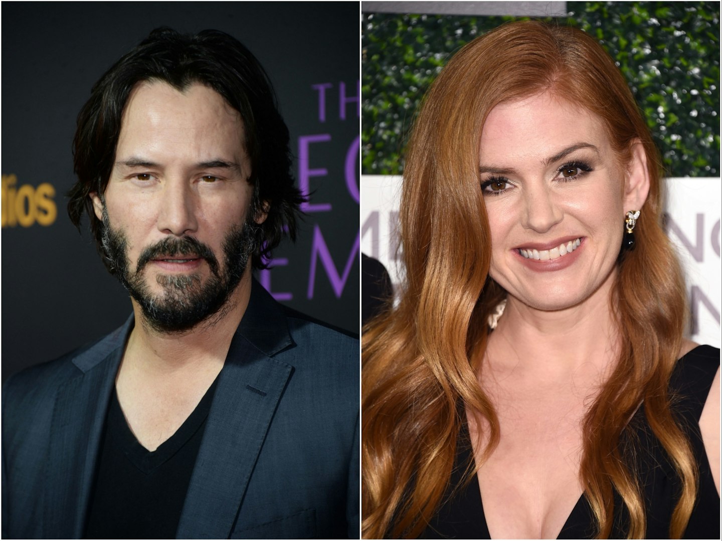 Keanu Reeves and Isla Fisher