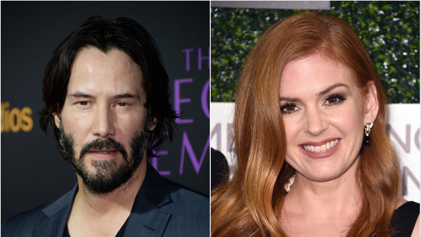 Keanu Reeves and Isla Fisher