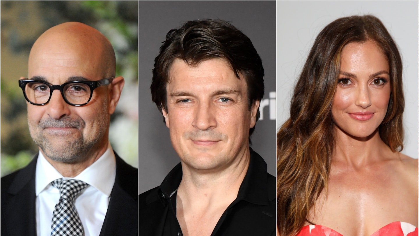 Stanley Tucci, Nathan Fillion and Minka Kelly