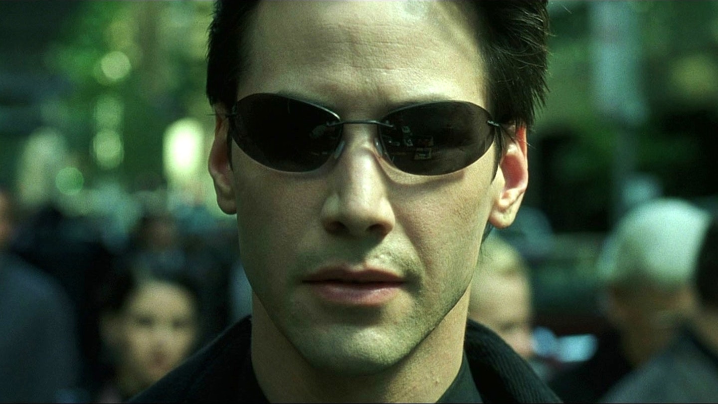 Keanu Reeves as Neo in The Matrix