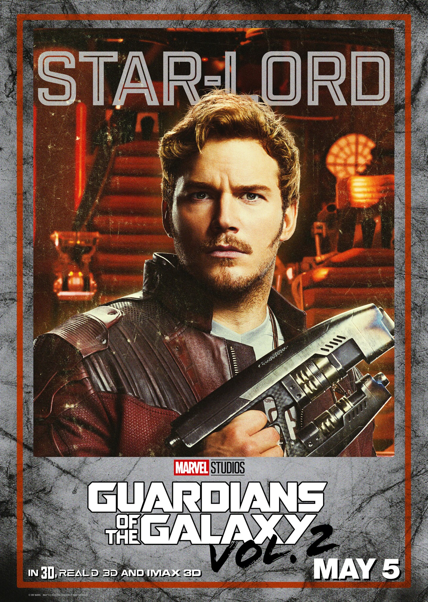 star-lord gotg vol 2 poster