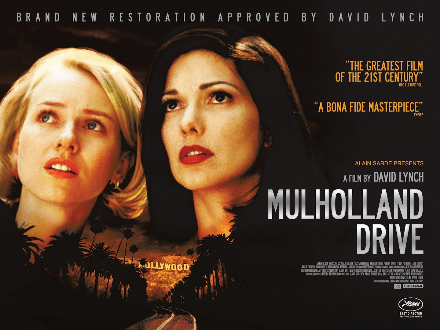 Mulholland Drive re-release poster