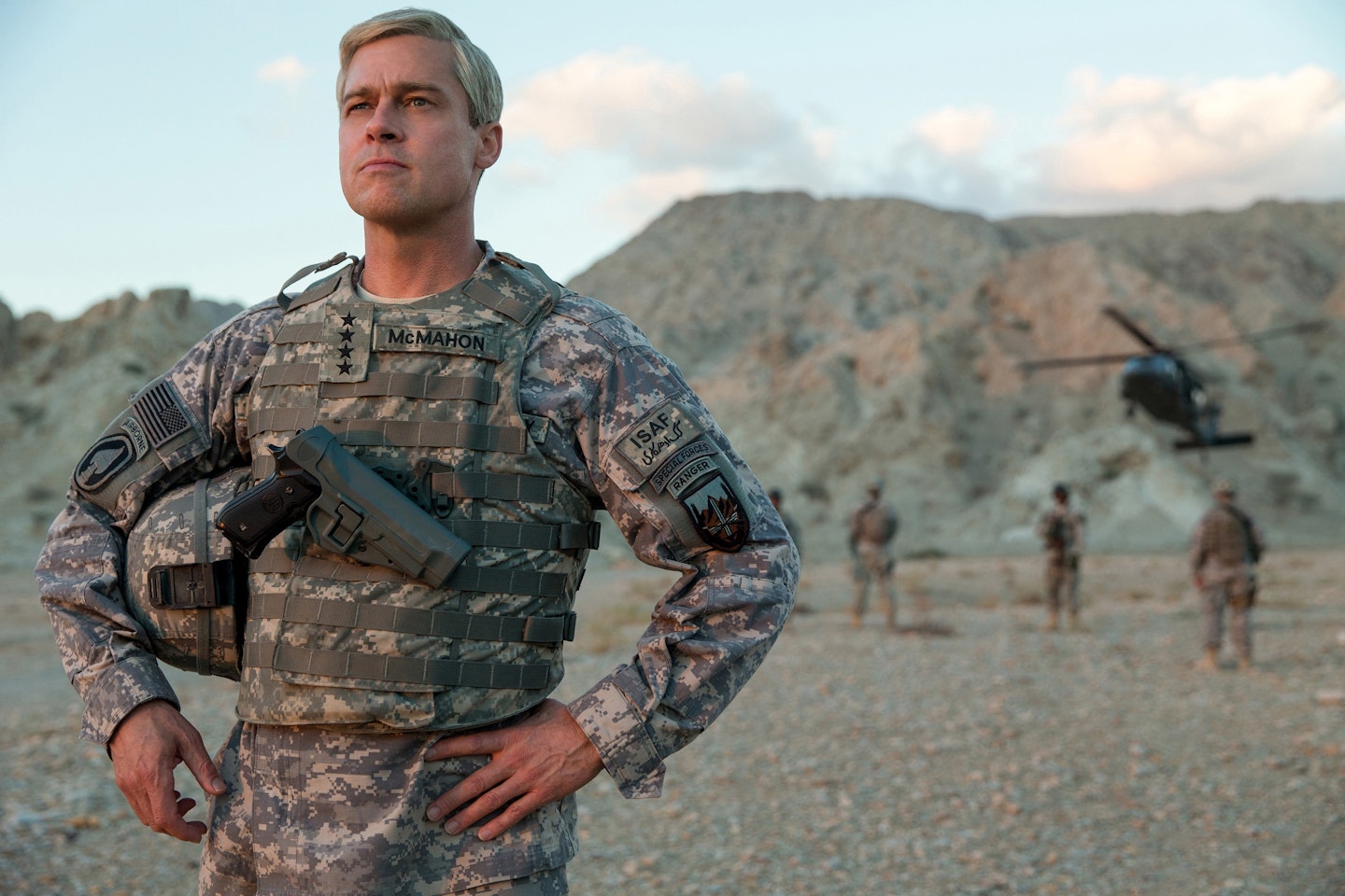 Brad Pitt in War Machine