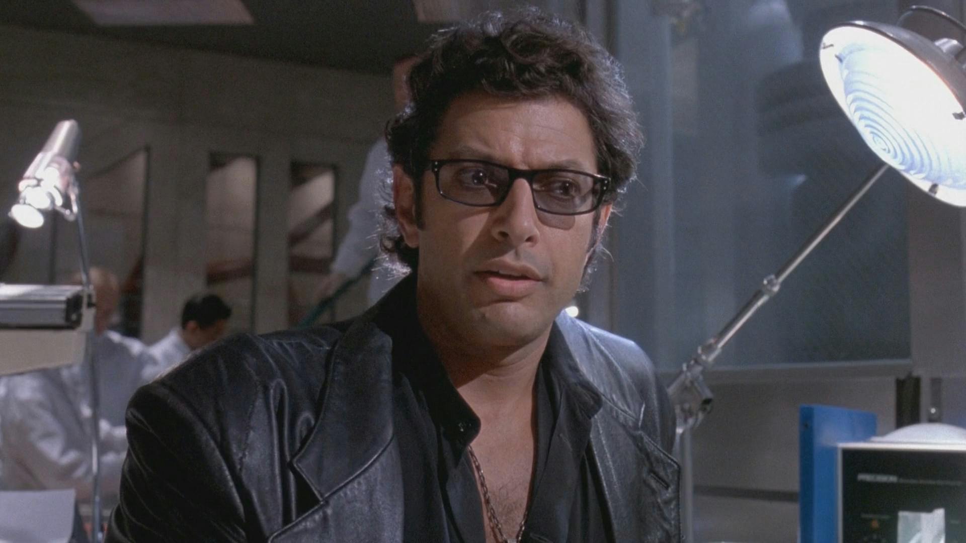 Jeff Goldblum in Jurassic Park