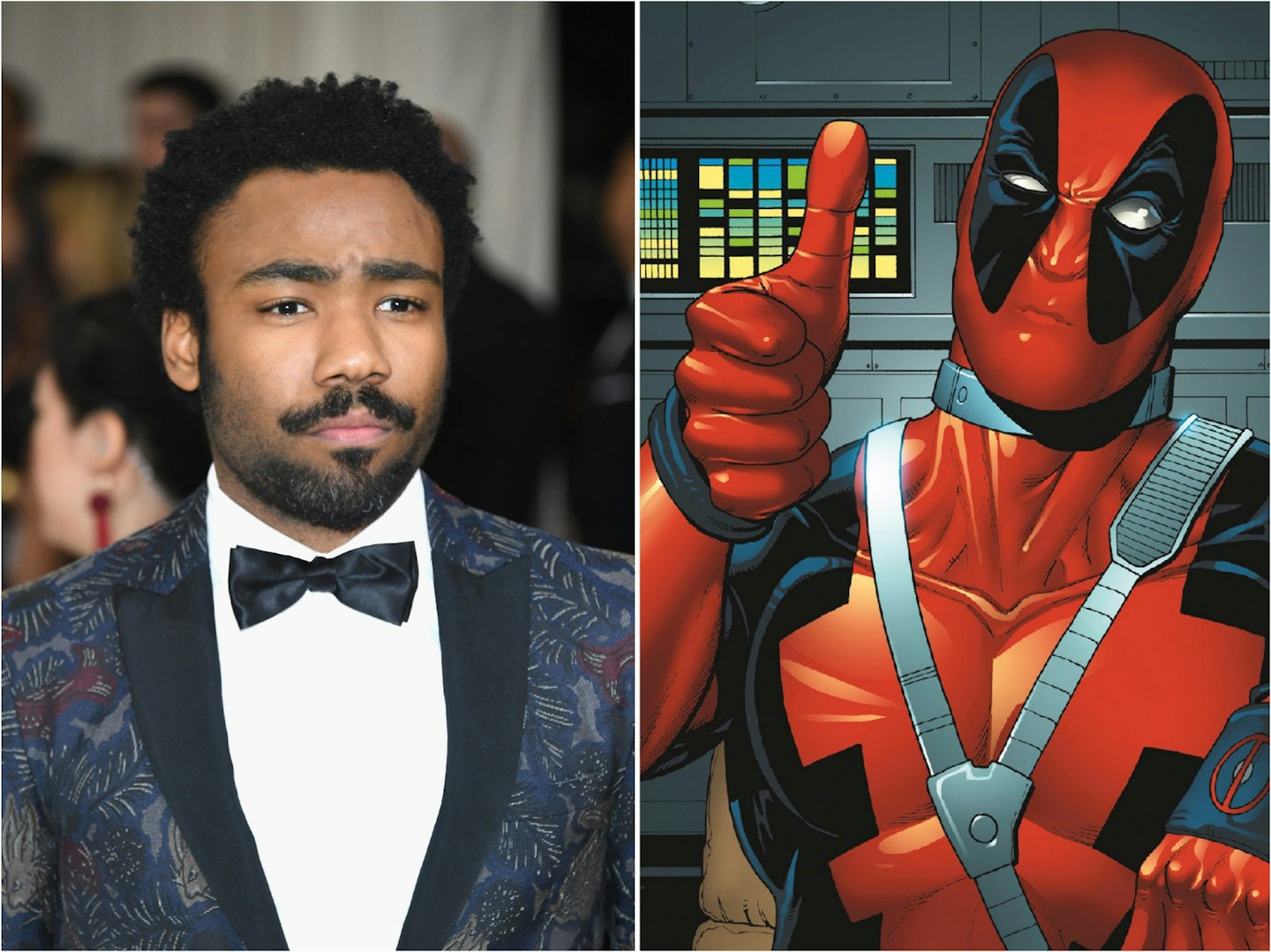 Donald Glover and Deadpool