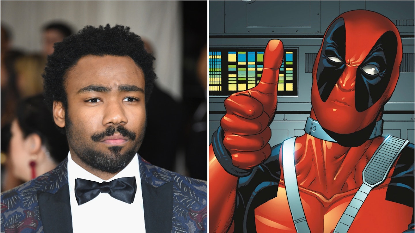 Donald Glover and Deadpool