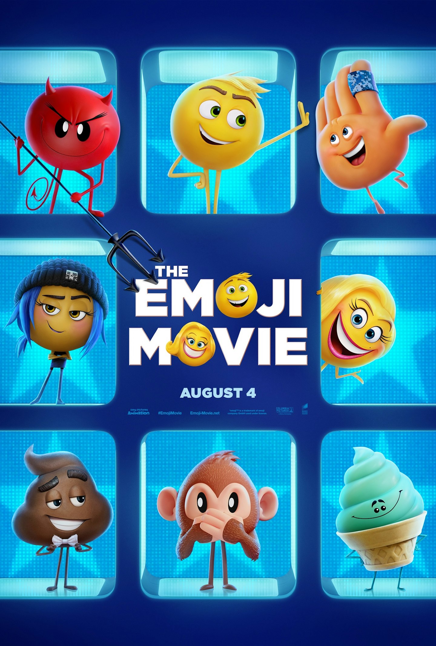 Emoji Movie poster