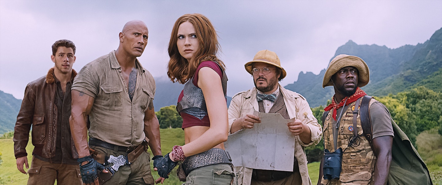 The First Two Jumanji: Welcome To The Jungle Trailers Have Arrived, Movies