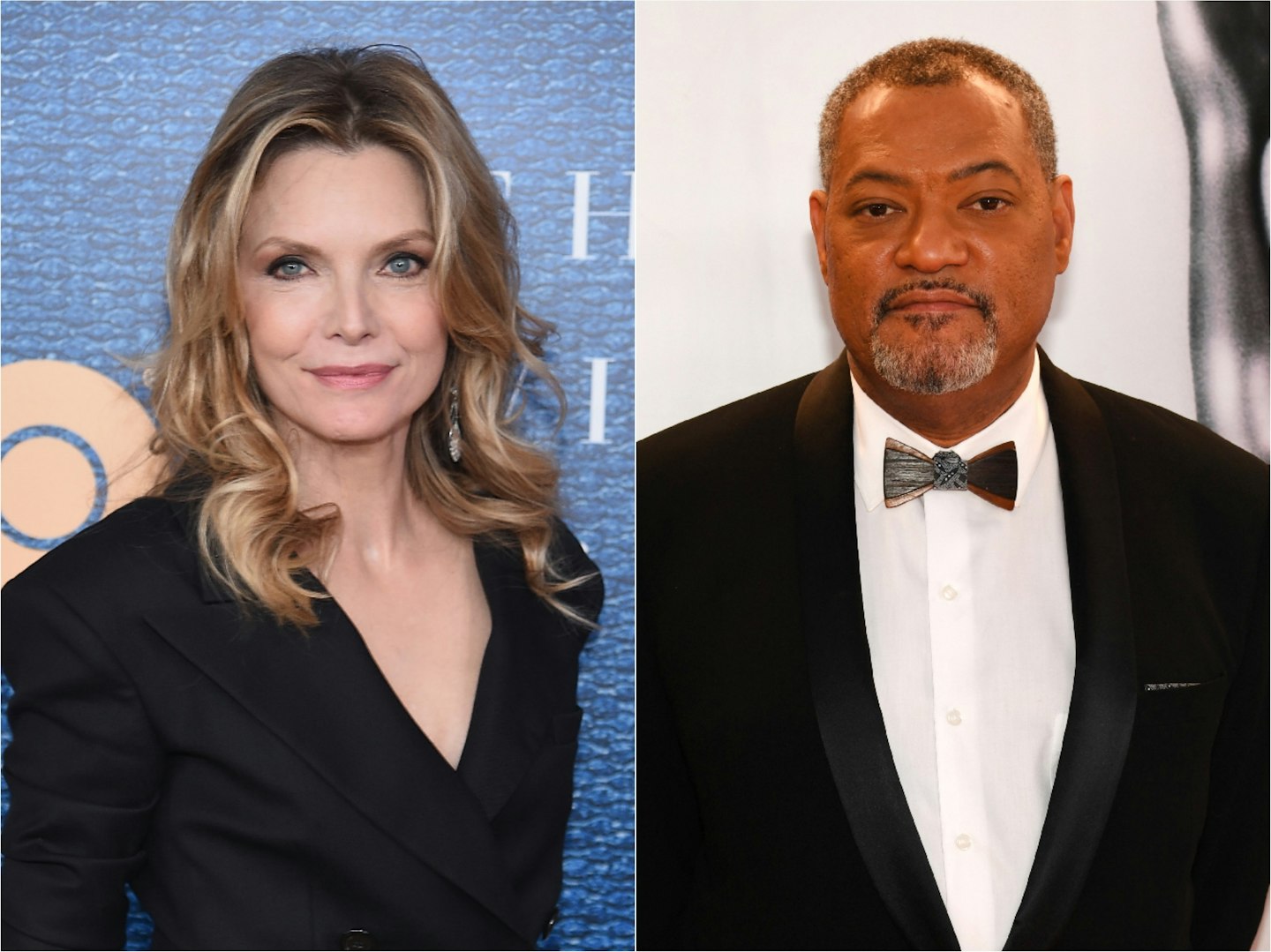 Michelle Pfeiffer and Laurence Fishburne