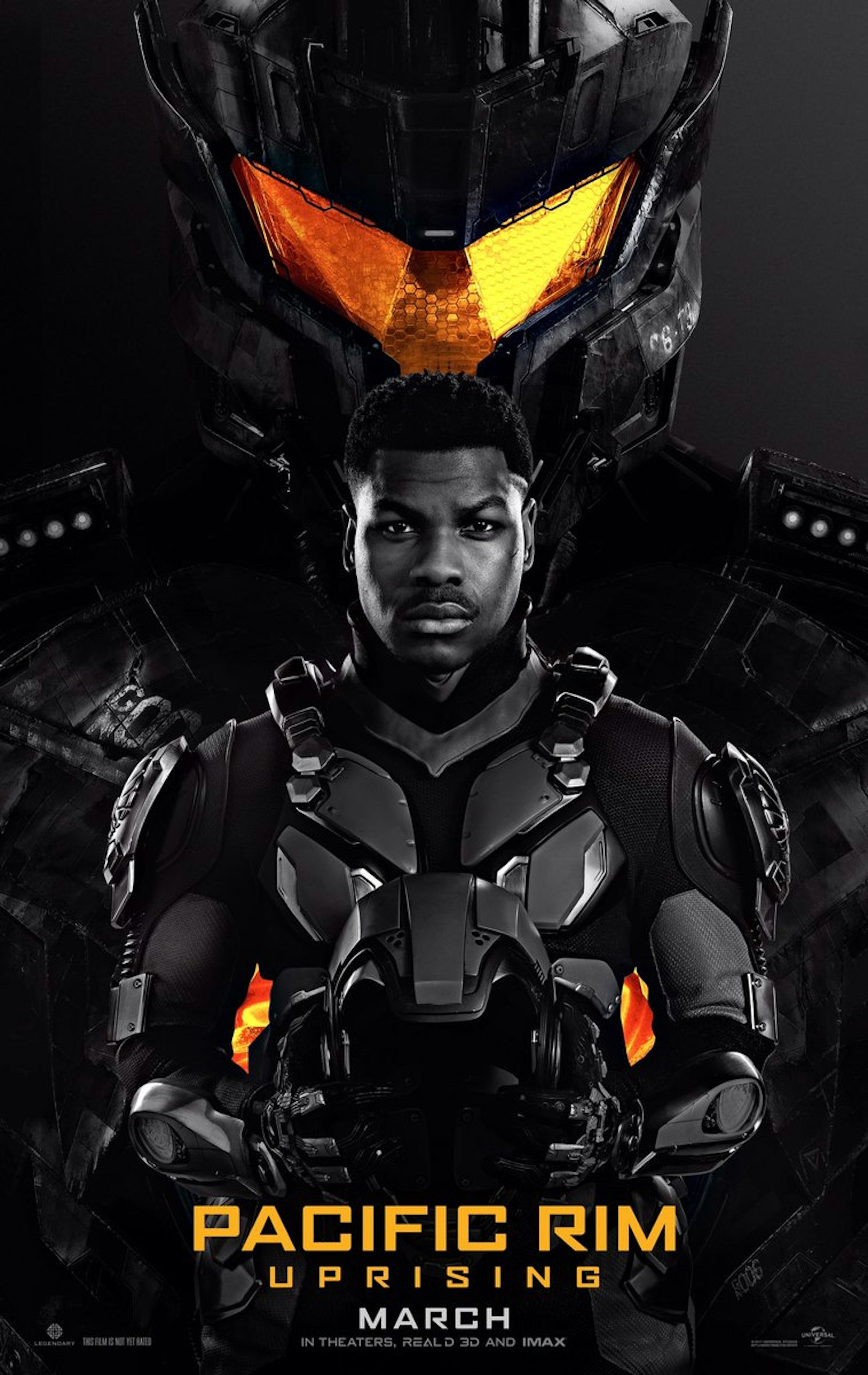 Pacific Rim: Uprising John Boyega poster