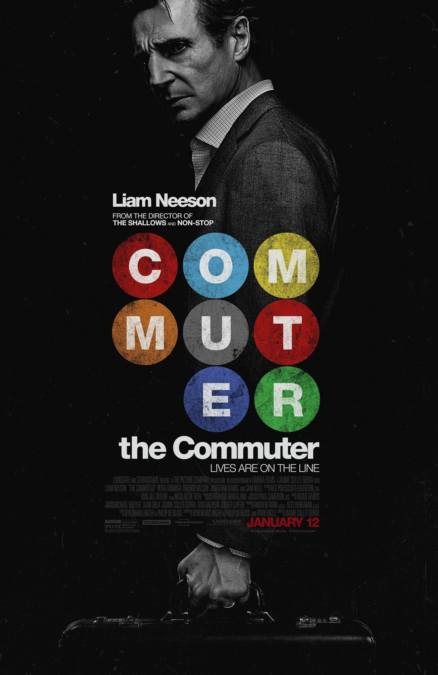 The Commuter US poster