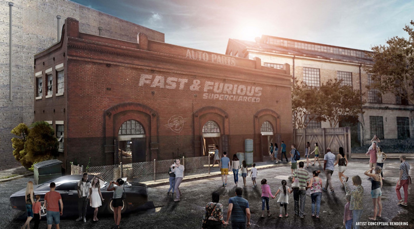 Fast & Furious: Supercharged ride