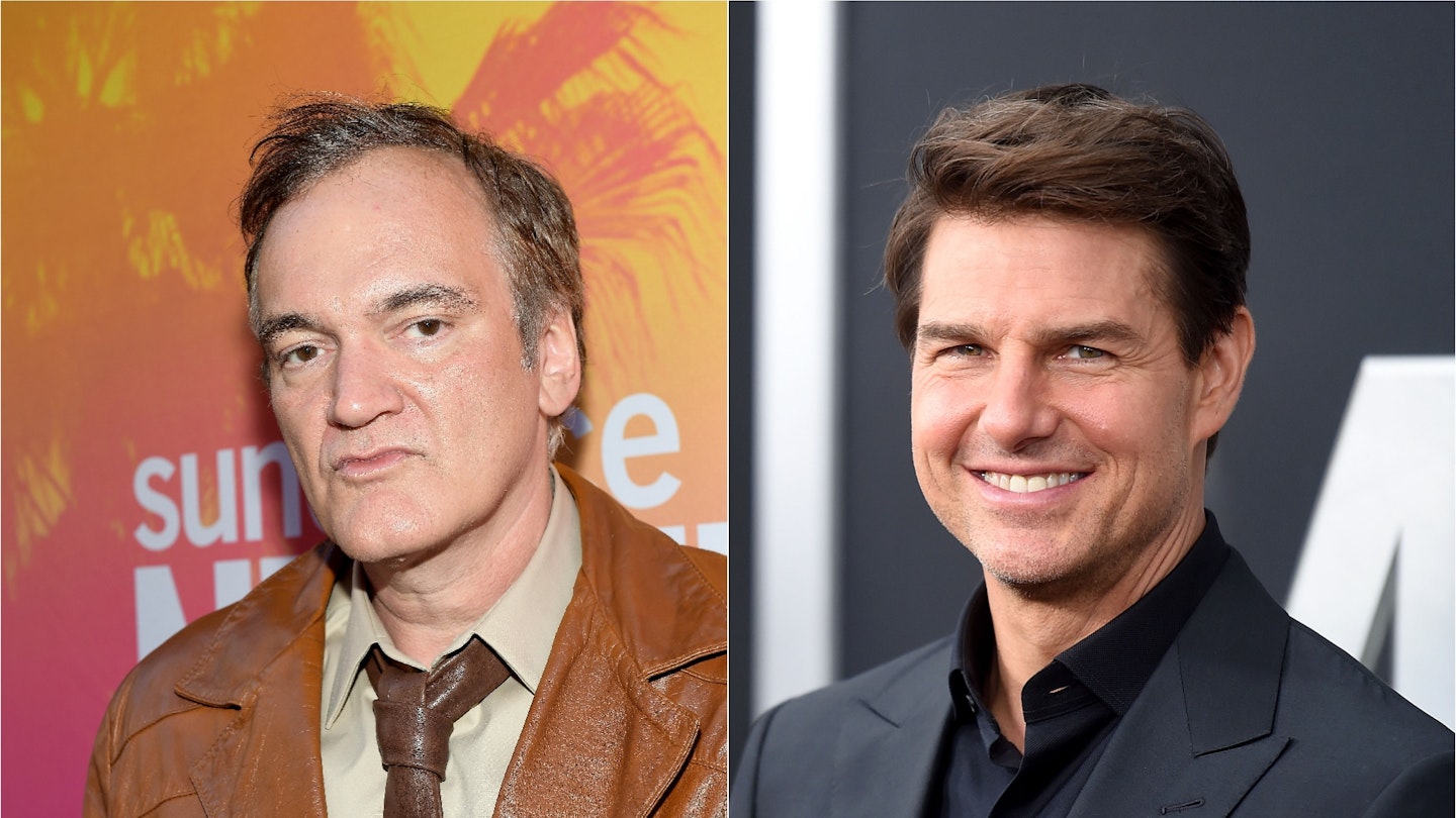 Quentin Tarantino and Tom Cruise