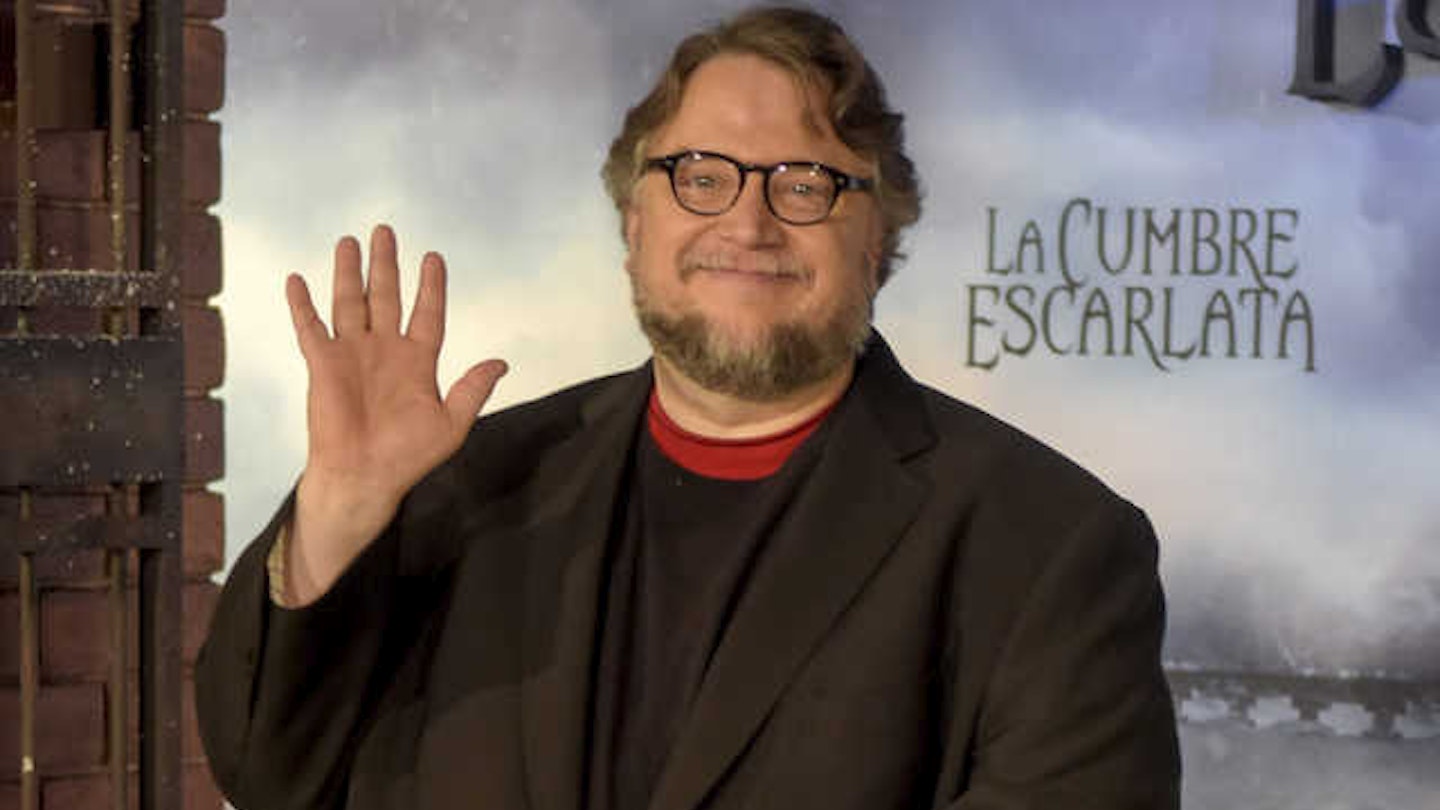 Guillermo Del Toro at the Crimson Peak premiere