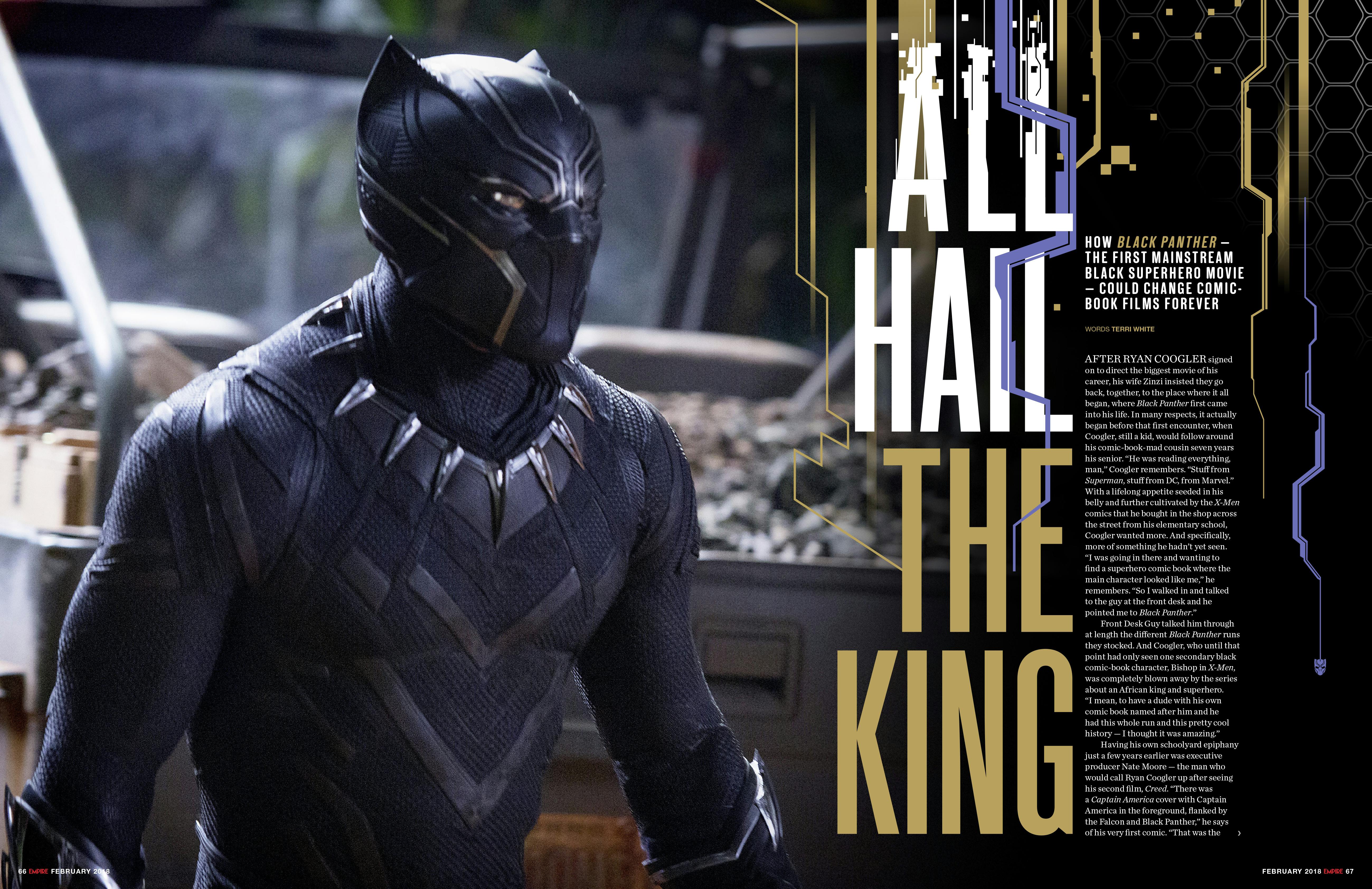 Empire Issue Preview Black Panther 2018 Preview Meryl Streep