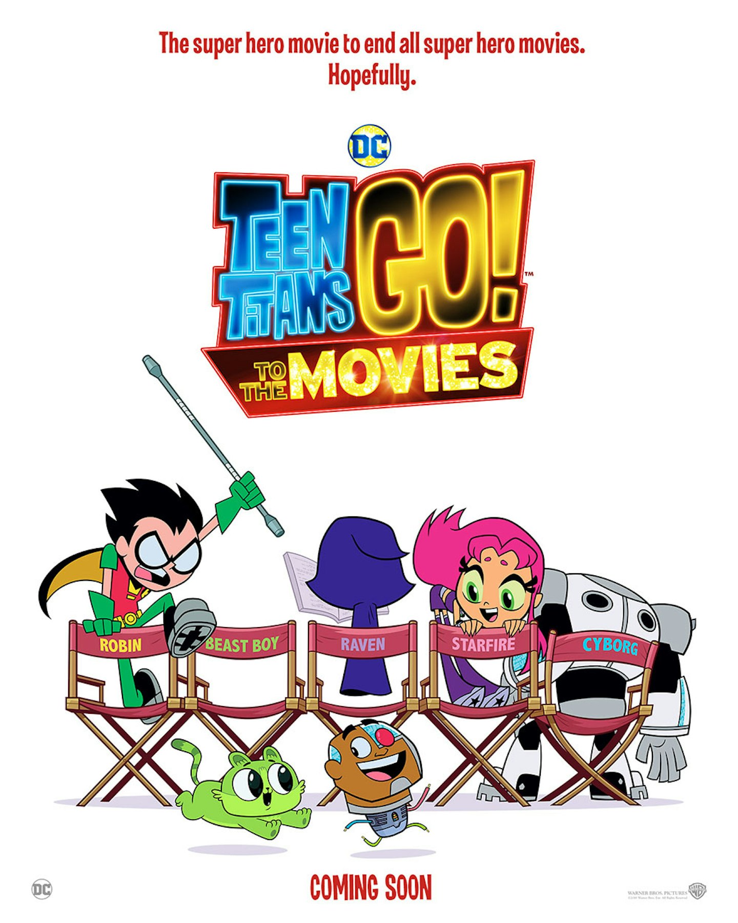 Teen Titans Go! To The Movies teaser poster