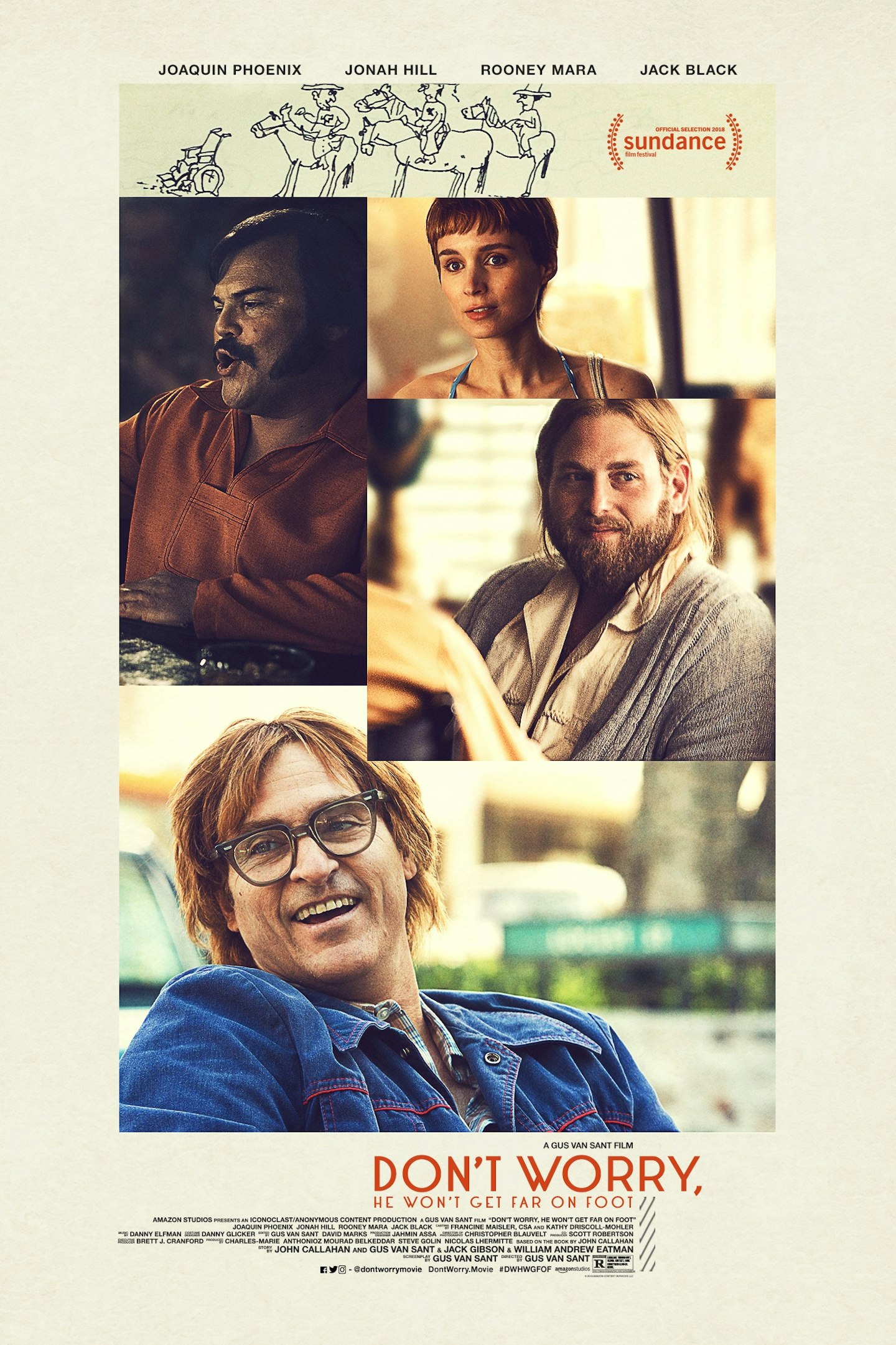 Don't Worry, He Won't Get Far On Foot poster