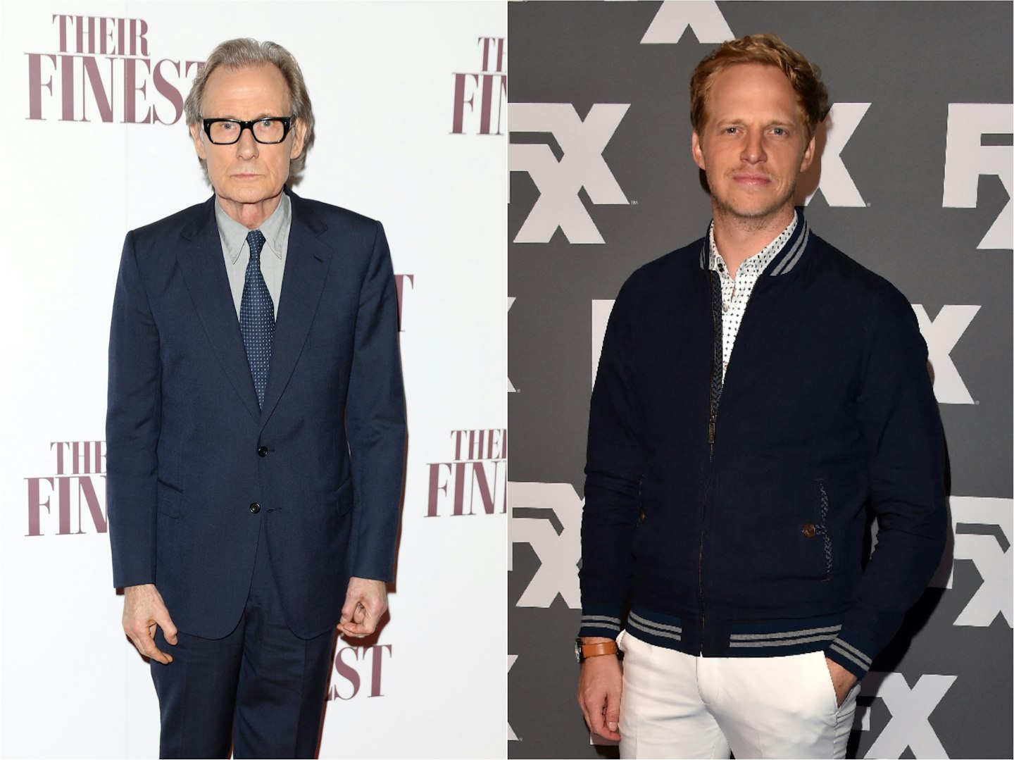 Bill Nighy and Chris Geere