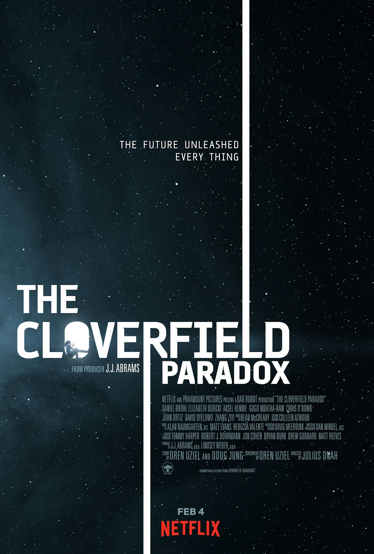 Cloverfield Paradox poster