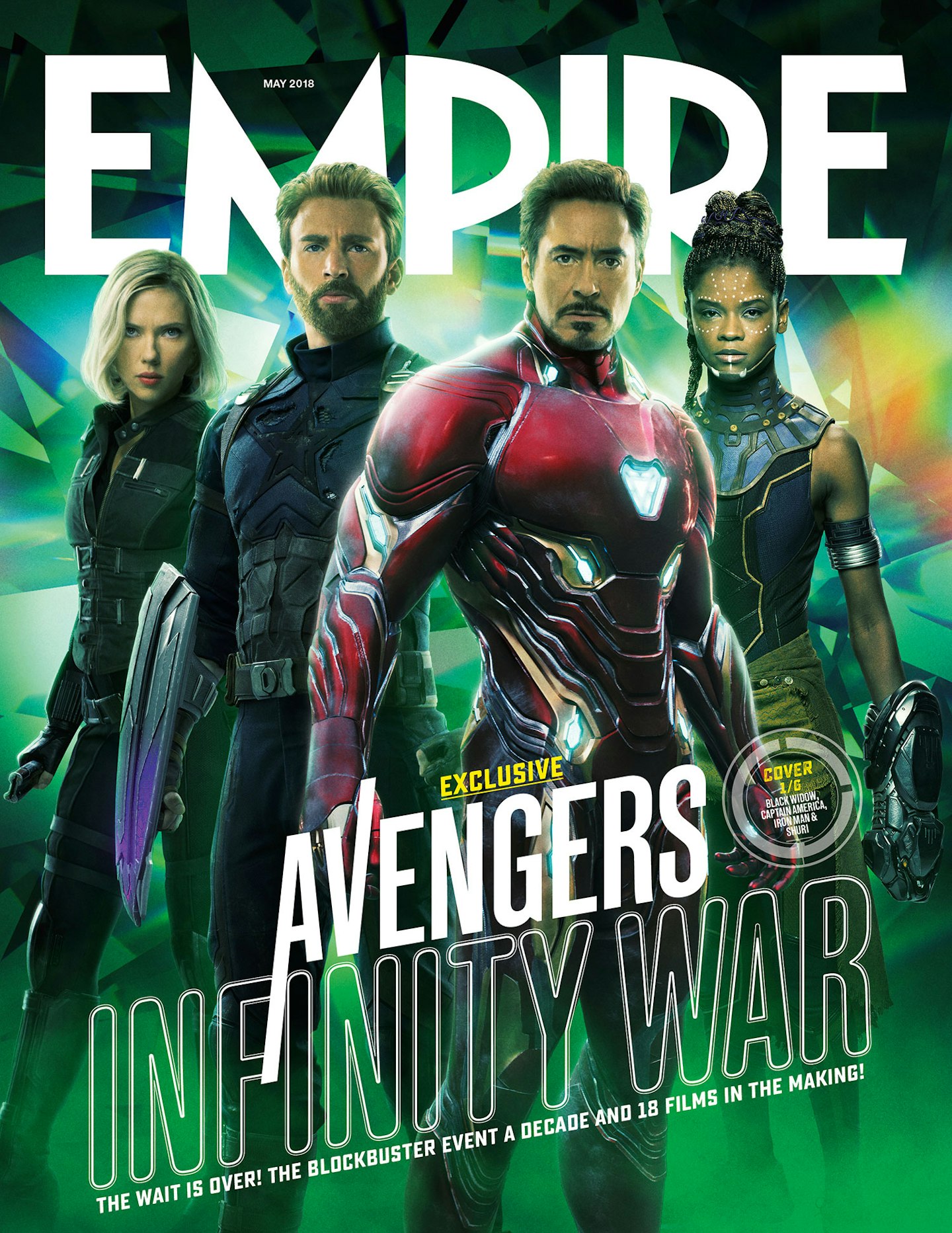 Empire May 2018 - Avengers: Infinity War covers