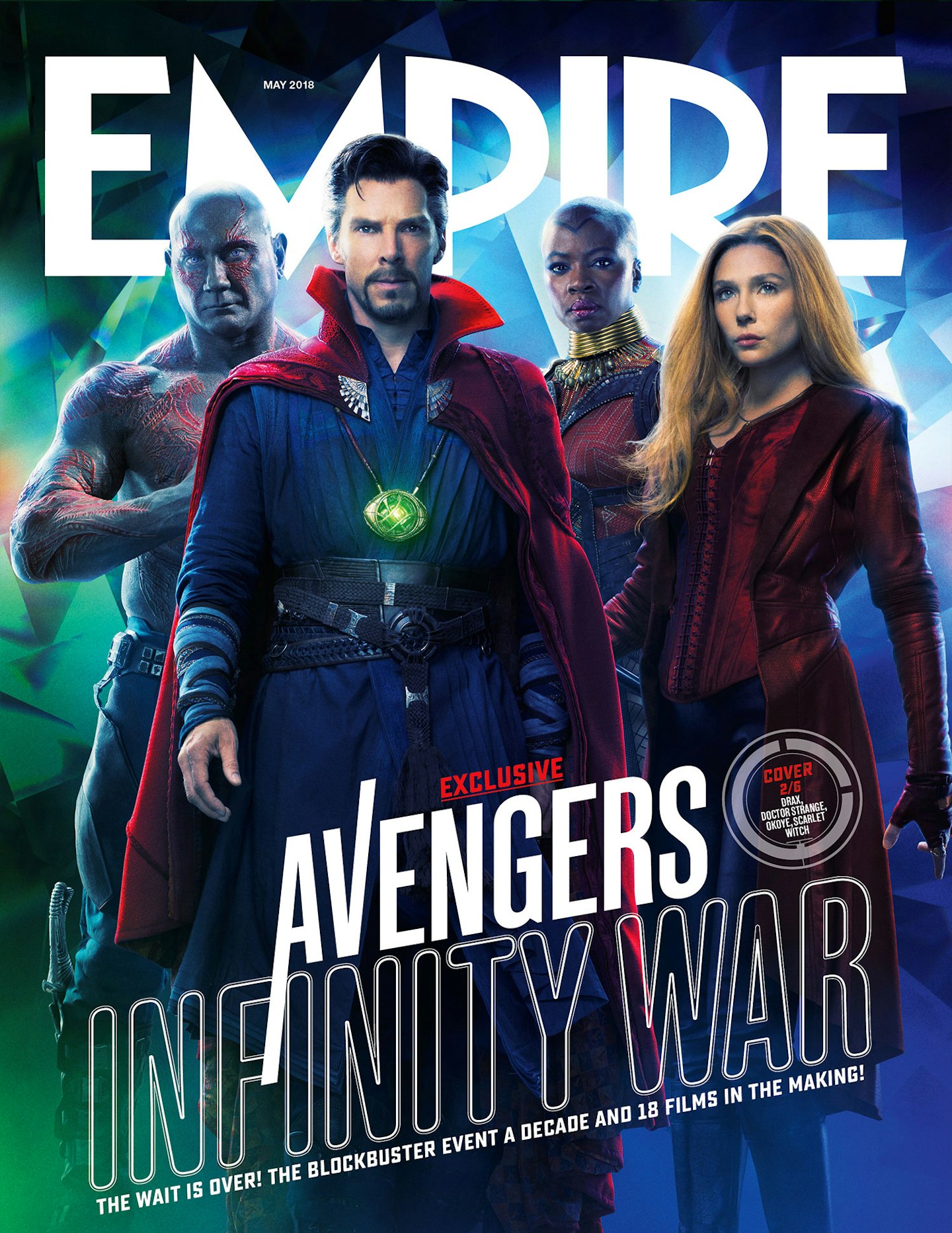 Empire May 2018 - Avengers: Infinity War covers