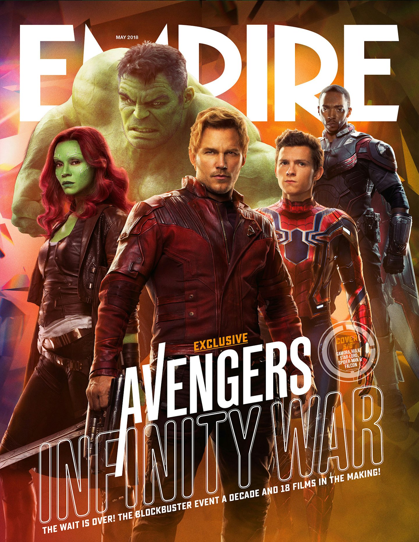 Empire May 2018 - Avengers: Infinity War covers