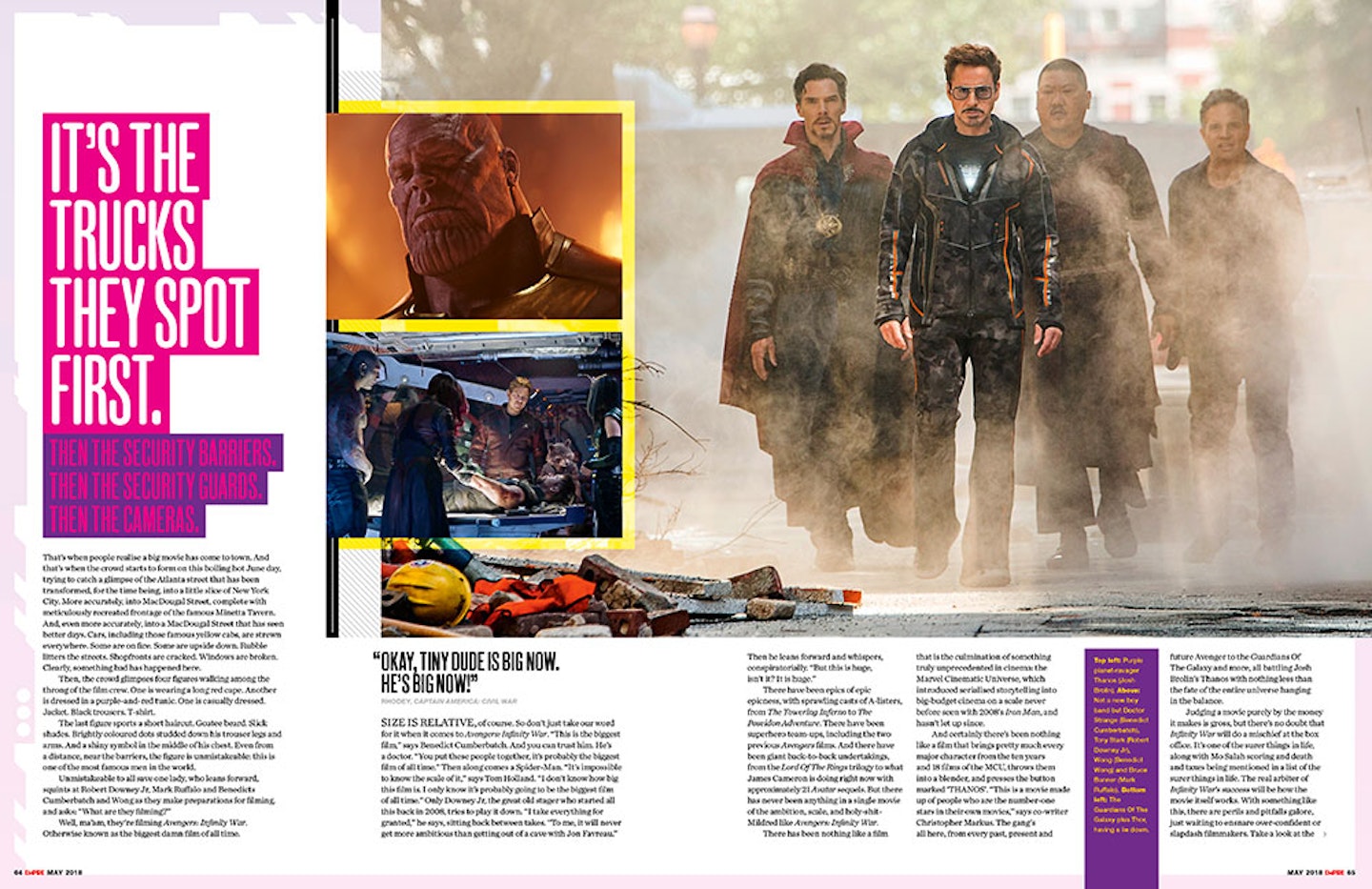Empire - May 2018 Avengers Infinity War issue