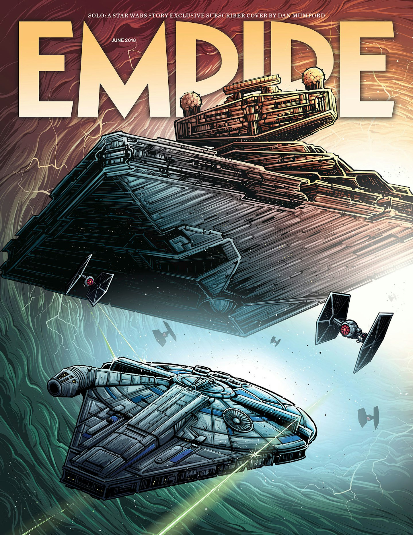 Empire - June subscriber cover Han Solo