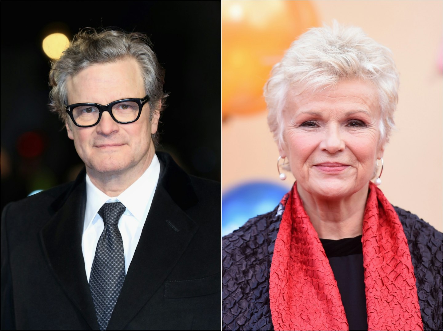 Colin Firth and Julie Walters