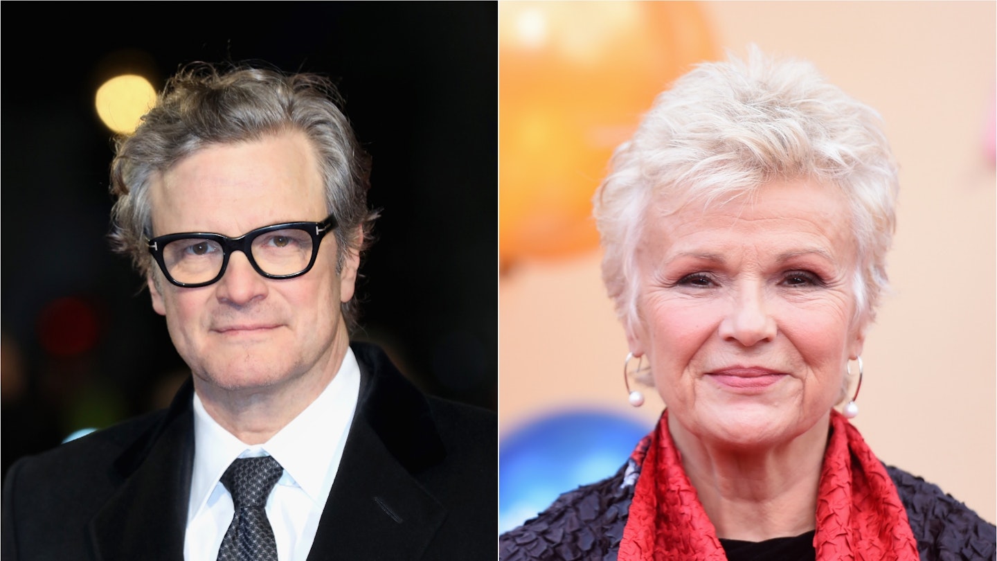 Colin Firth and Julie Walters