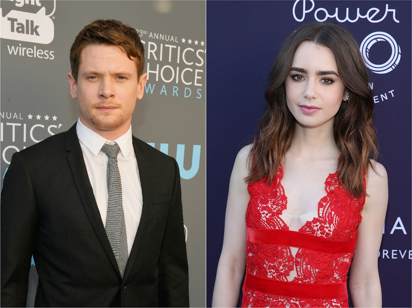 Jack O'Connell and Lily Collins