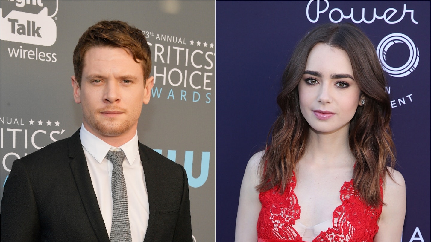 Jack O'Connell and Lily Collins