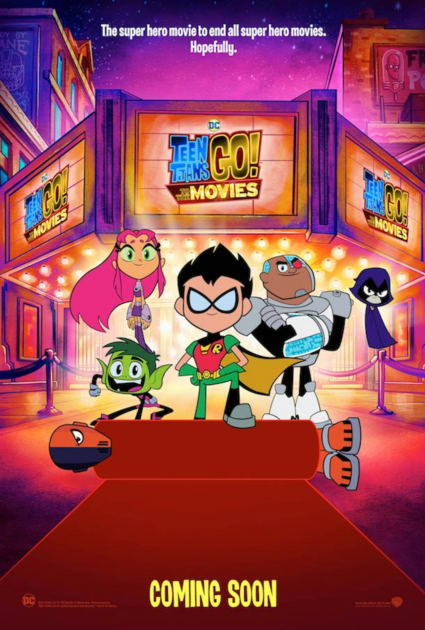 Teen Titans Go! To The Movies poster