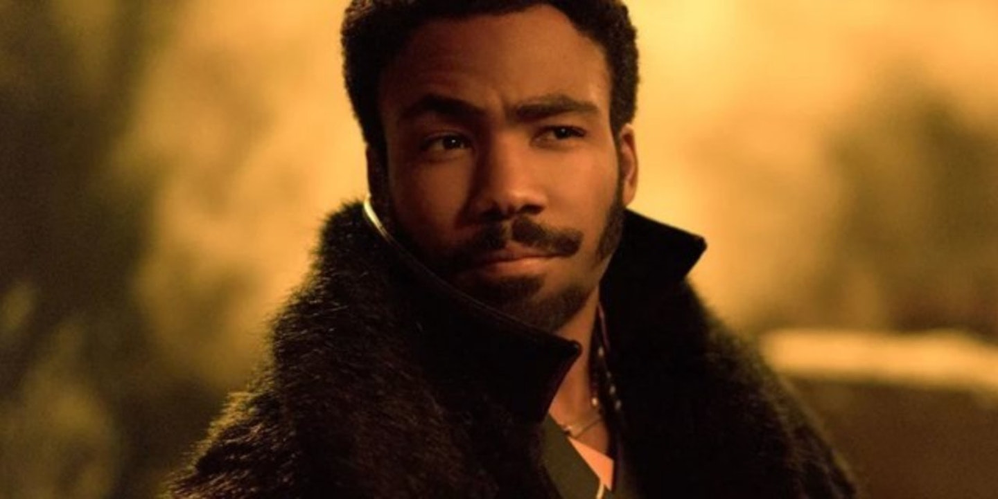 Donald Glover as Lando in Solo: A Star Wars Story