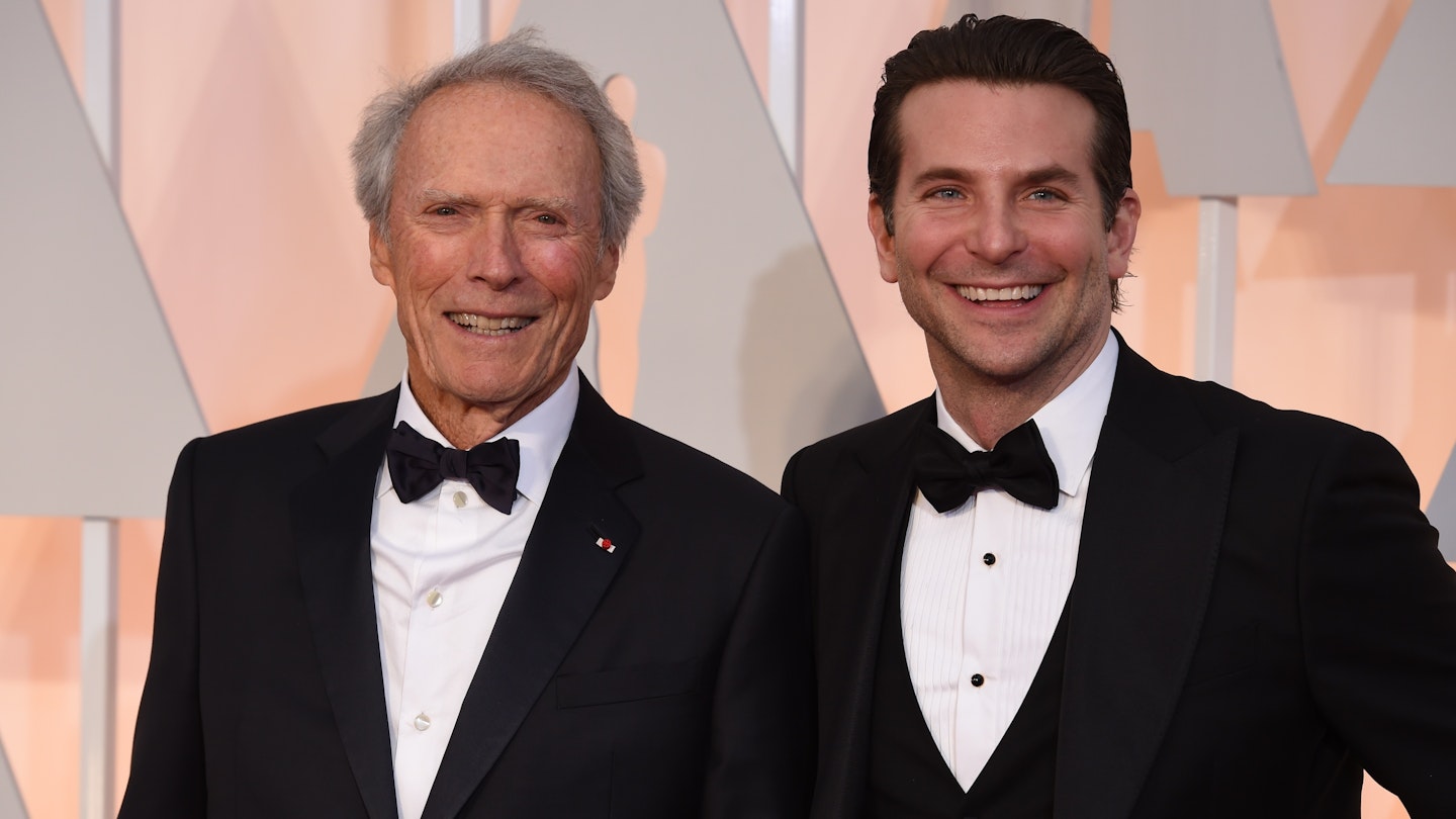 Clint Eastwood and Bradley Cooper