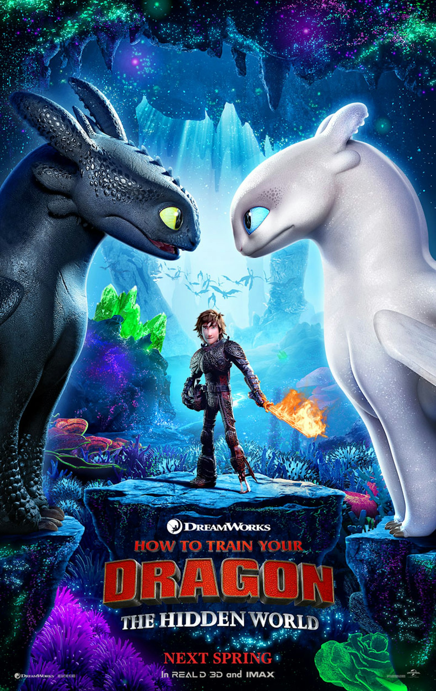 How To Train Your Dragon: The Hidden World poster