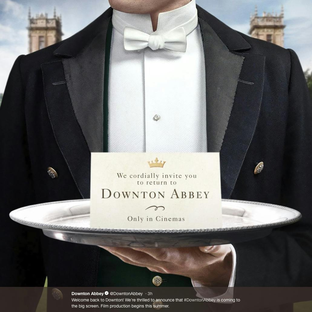 Downton Abbey Film Confirmed To Shoot This Summer Movies Channel   Downton Grab 