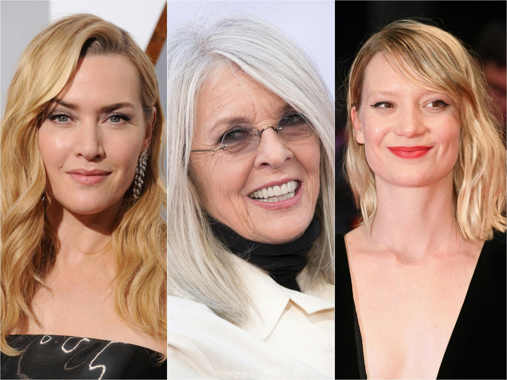 Kate Winslet, Diane Keaton, Mia Wasikowska