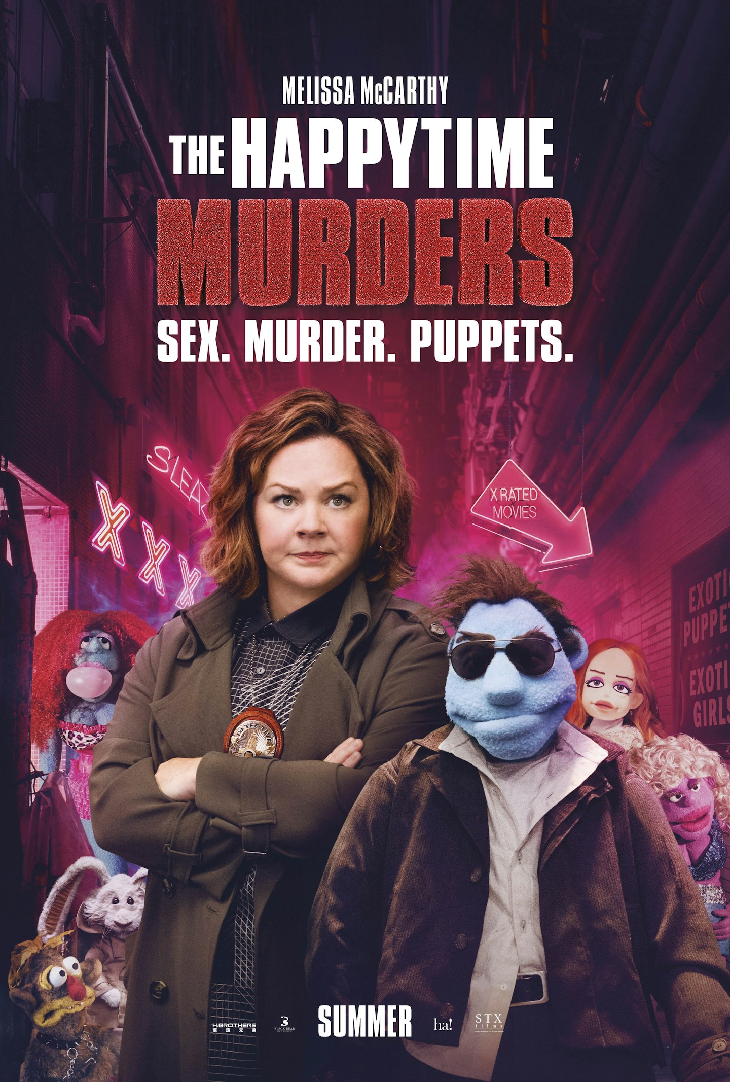 The Happytime Murders Poster