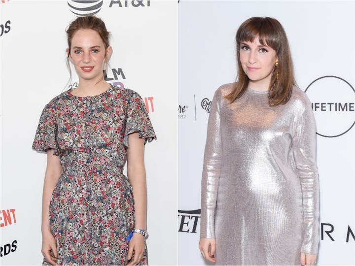 1. Lena Dunham's Blonde Hair Evolution: From "Girls" to "Once Upon a Time in Hollywood" - wide 1