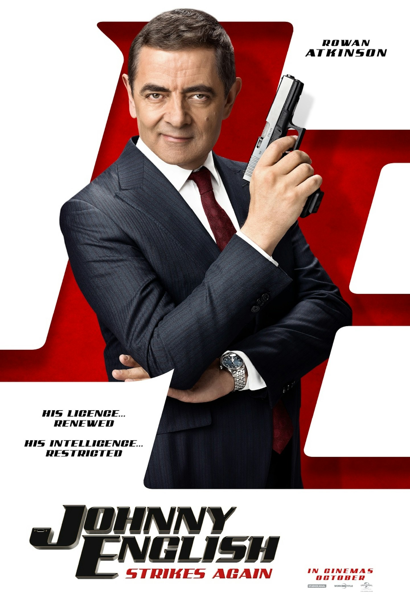 Johnny English Strikes Again poster